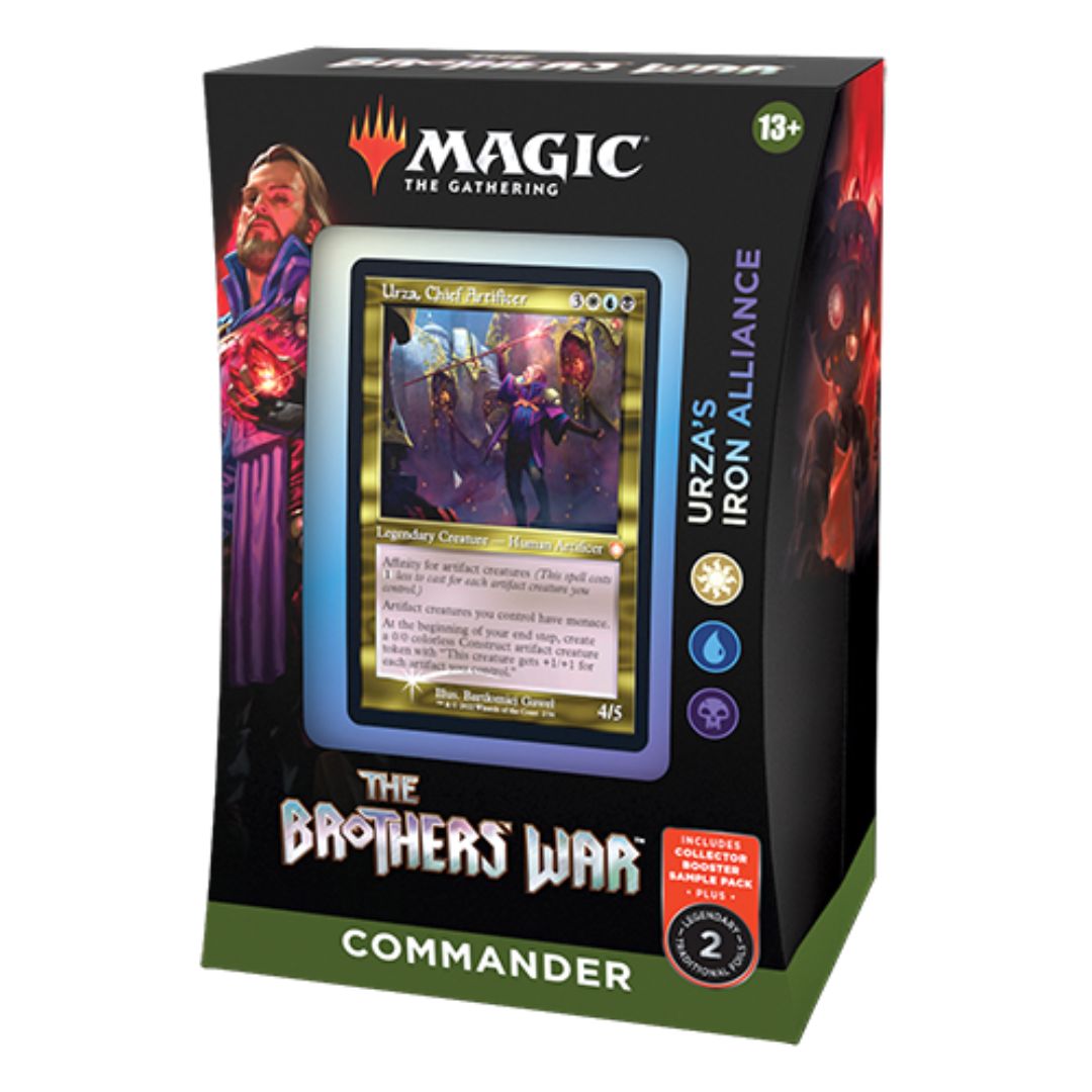 MtG: THE BROTHERS WAR COMMANDER DECK -  URZA&#39;S IRON ALLIANCE