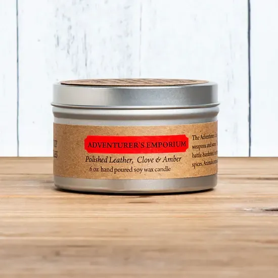 CANDLE - ADVENTURER&#39;S EMPORIUM 6OZ