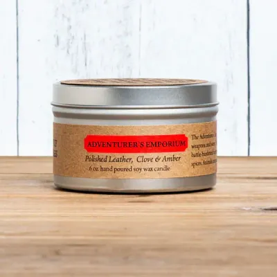 CANDLE - ADVENTURER&#39;S EMPORIUM 6OZ