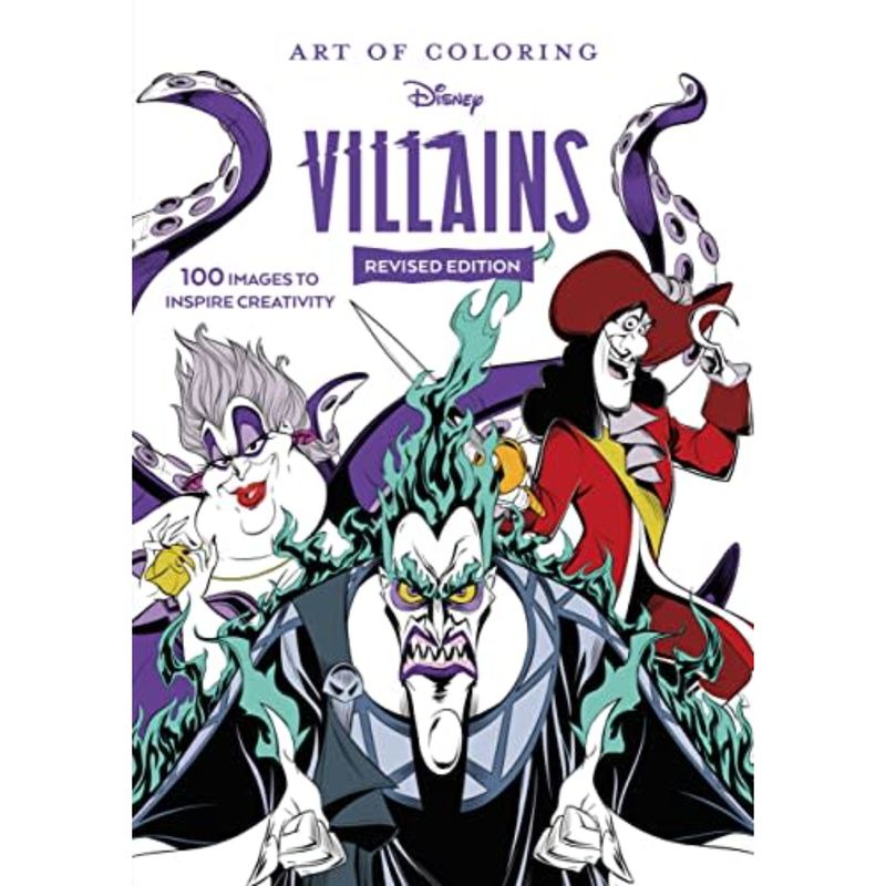 COLORING BOOK DISNEY VILLAINS