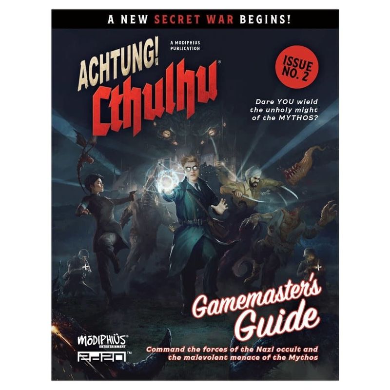 ACHTUNG! CTHULHU: 2D20 RPG: GAMEMASTER&#39;S GUIDE