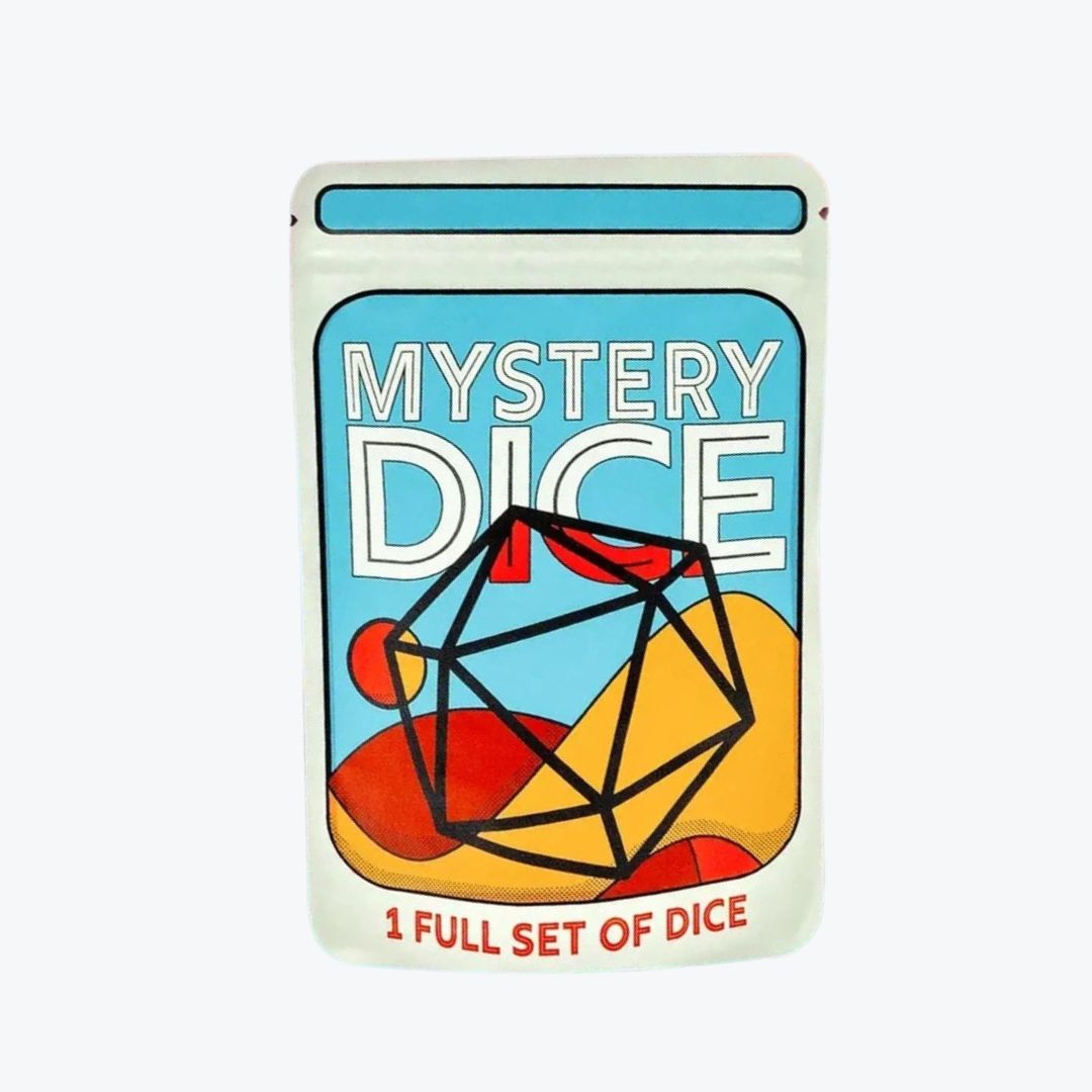 MYSTERY DICE SET 7 - 1985 POLYHEDRAL