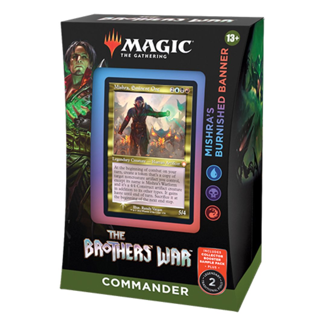 MtG: THE BROTHERS WAR COMMANDER DECK -  MISHRA’S BURNISHED BANNER