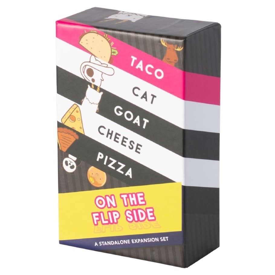 TACO CAT GOAT CHEESE PIZZA: ON THE FLIP SIDE