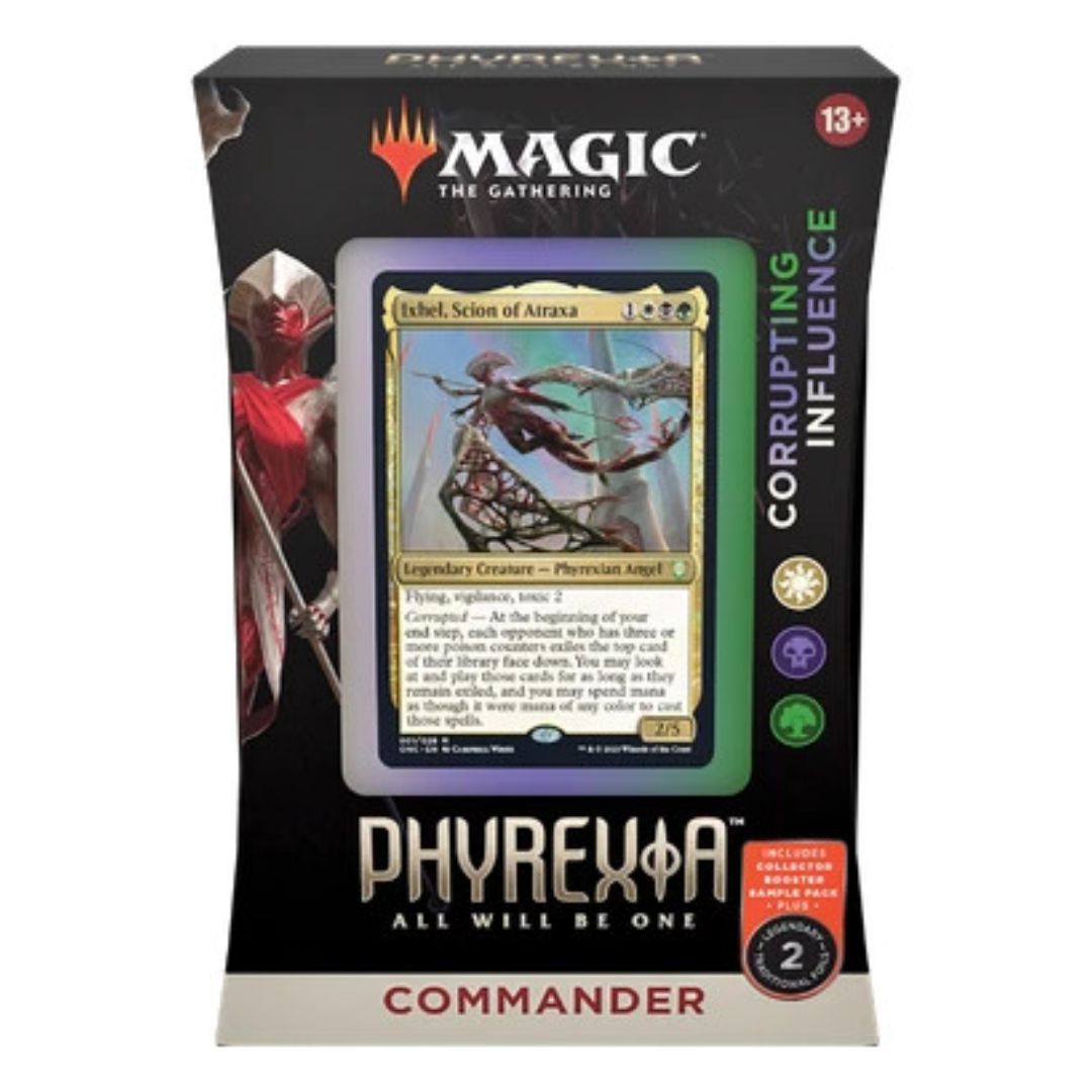MtG: PHYREXIA - ALL WILL BE ONE COMMANDER  DECK-CORRUPTING INFLUENCE
