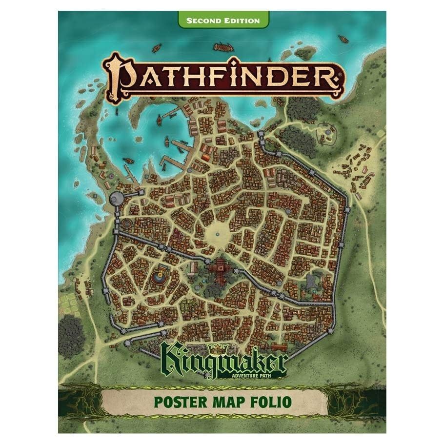 PATHFINDER 2E: ADVENTURE - KINGMAKER POSTER MAP FOLIO