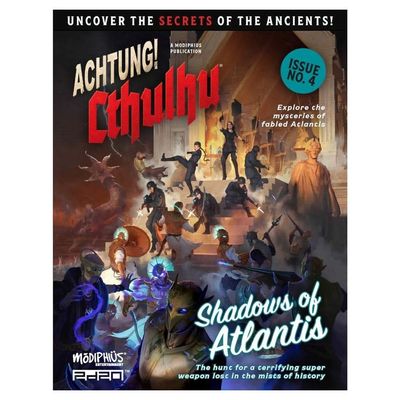 ACHTUNG! CTHULHU 2D20 RPG: SHADOWS OF ATLANTIS