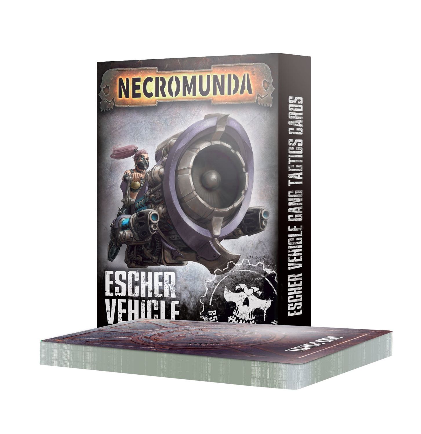 NECROMUNDA: ESCHER VEHICLE GANG TACTICS CARDS
