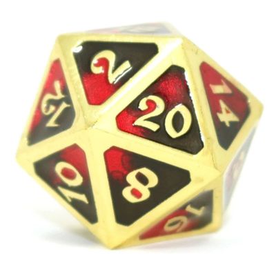 DICE D20 METAL MYTHICA DARK ARTS BLOODBATH