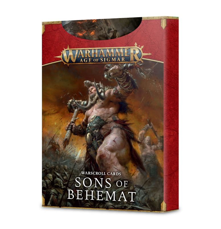 WARSCROLL CARDS: SONS OF BEHEMAT