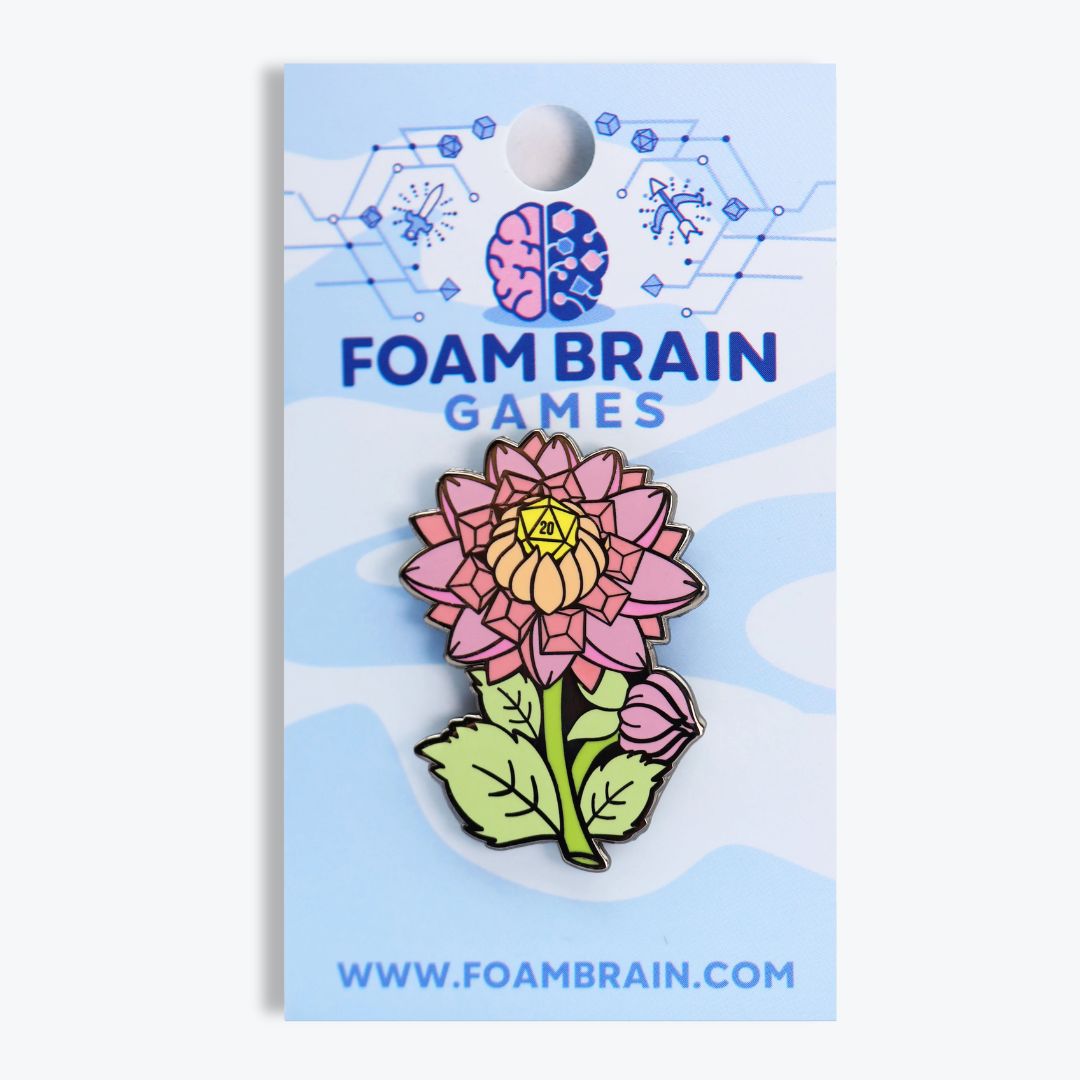 PIN: FLOWER DICE DAHLIA
