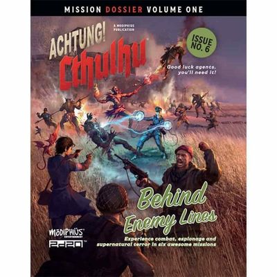 ACHTUNG! CTHULHU 2D20: MISSION DOSSIER 1: BEHIND ENEMY LINES