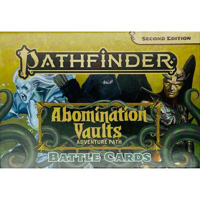 PATHFINDER 2E: ABOMINATION VAULTS BATTLE CARDS
