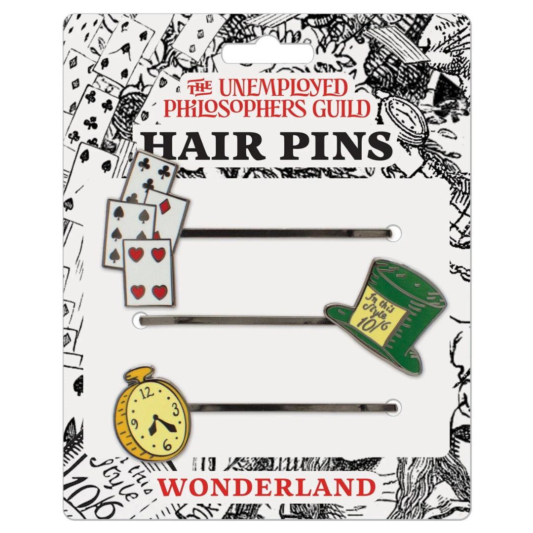 HAIR PINS ALICE IN WONDERLAND