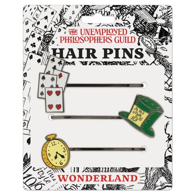 HAIR PINS ALICE IN WONDERLAND