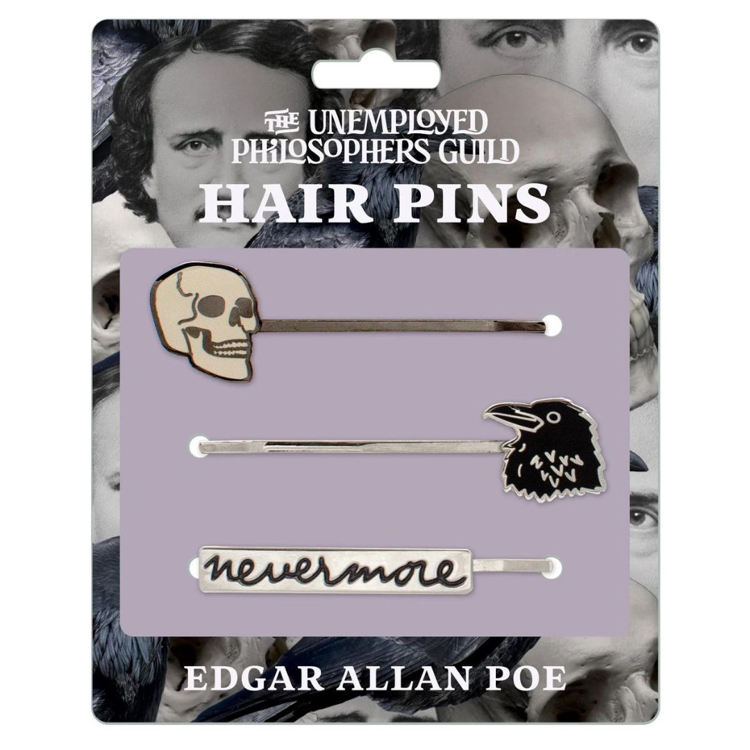 HAIR PINS EDGAR ALLEN POE