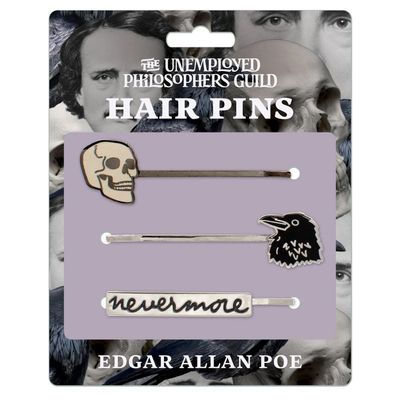 HAIR PINS EDGAR ALLEN POE