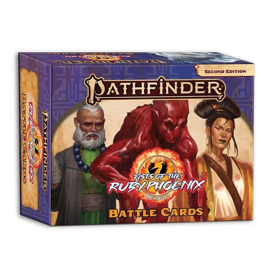 PATHFINDER 2E: FISTS OF THE RUBY PHOENIX BATTLE CARDS