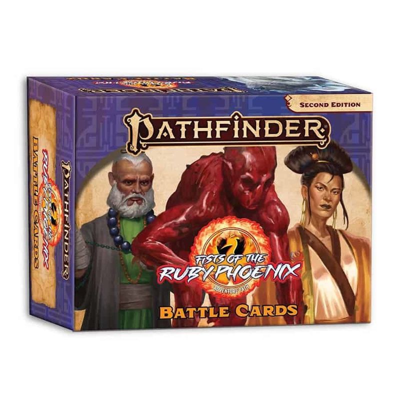 PATHFINDER 2E: FISTS OF THE RUBY PHOENIX BATTLE CARDS