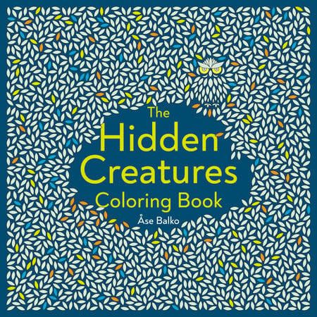 COLORING BOOK HIDDEN CREATURES