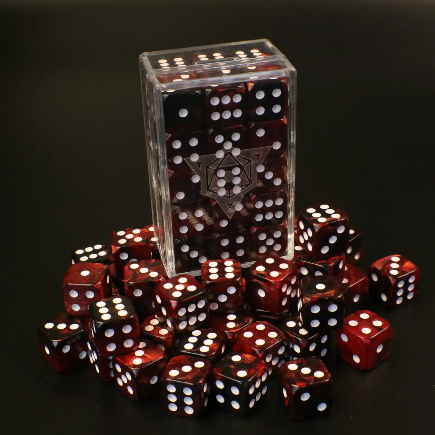 dh DICE PACK 14mm D6 VANGUARD NOCTURNE &amp; CRIMSON