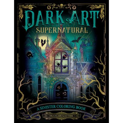COLORING BOOK DARK ART SUPERNATURAL