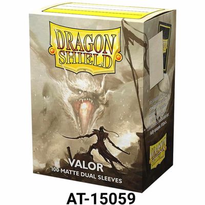 DRAGON SHIELD: DUAL MATTE VALOR (100)