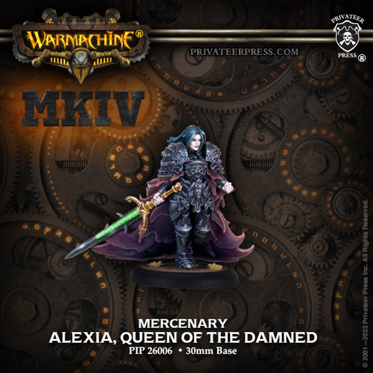 WARMACHINE - MERC: ALEXIA, QUEEN OF THE DAMNED