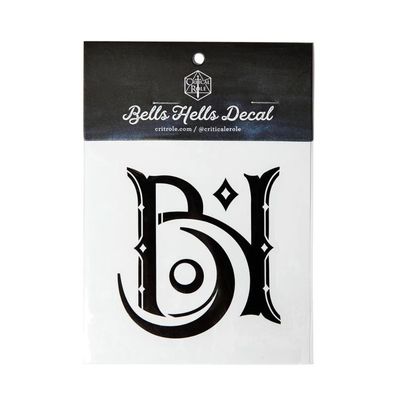 CRITICAL ROLE BELLS HELLS CREST DECAL