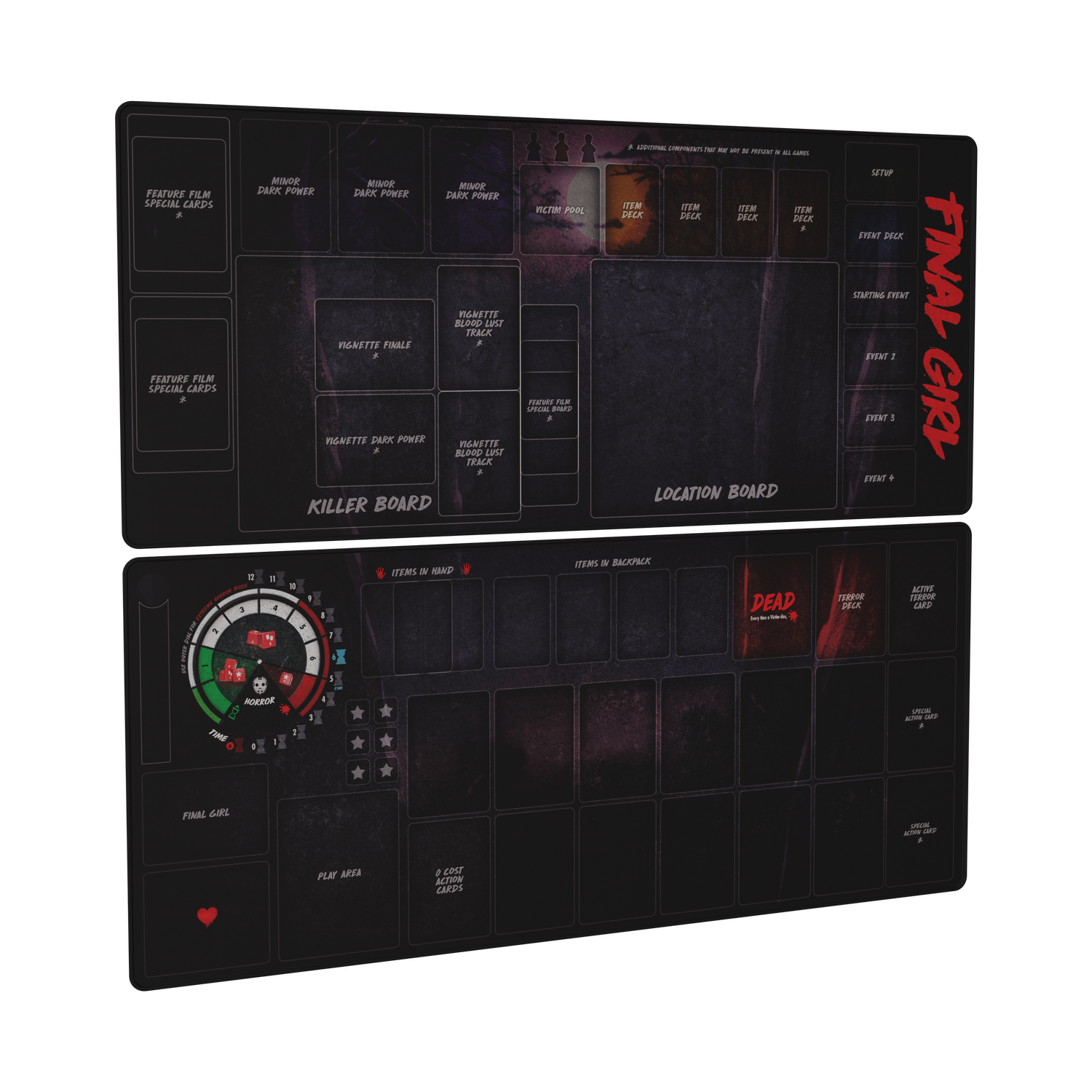 FINAL GIRL: S2 - GAME MAT BUNDLE