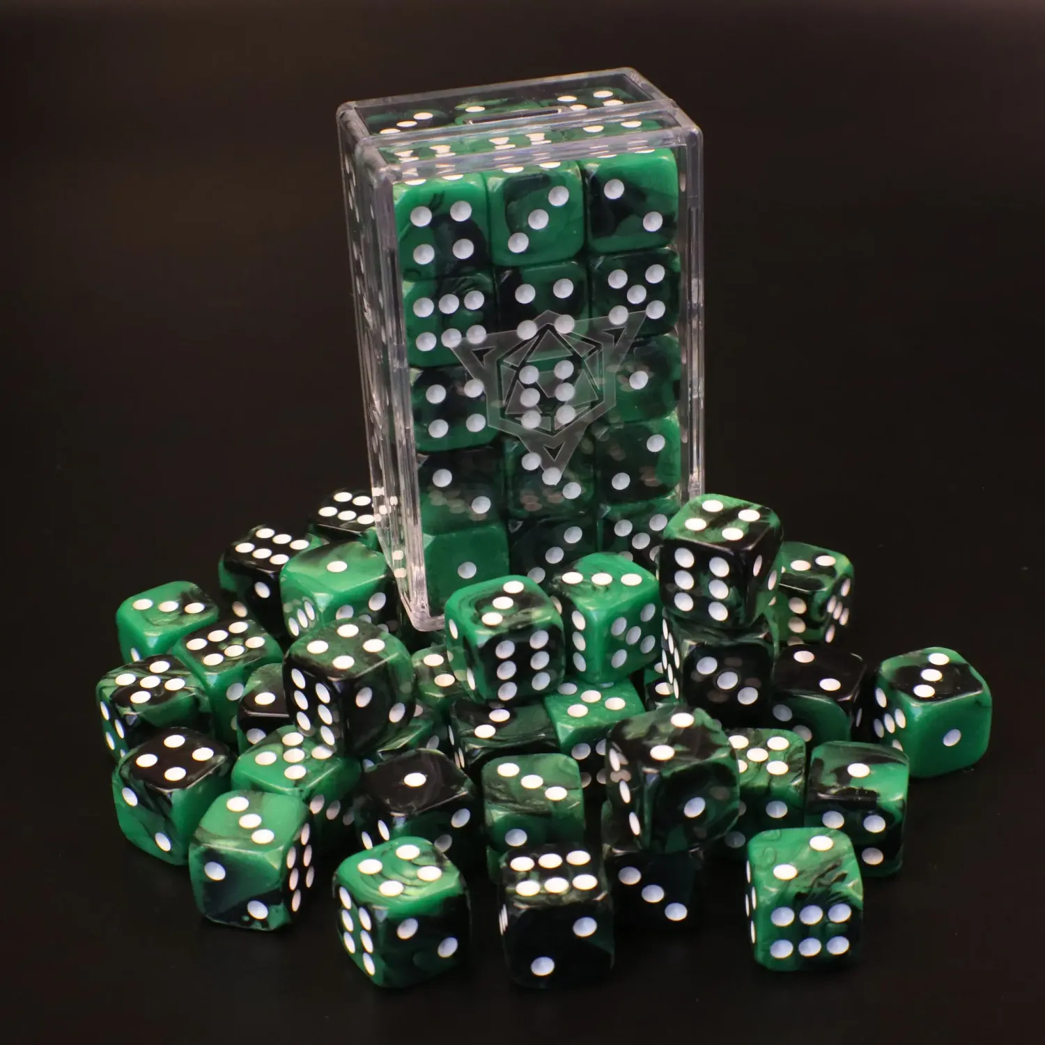 DICE PACK 14mm D6 VANGUARD NOCTURNE &amp; VERIDIAN