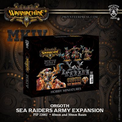 WARMACHINE - ORGOTH SEA RAIDERS: ARMY EXPANSION