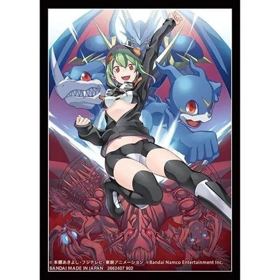 DIGIMON CARD GAME OFFICIAL SLEEVES - Rina Shinomiya