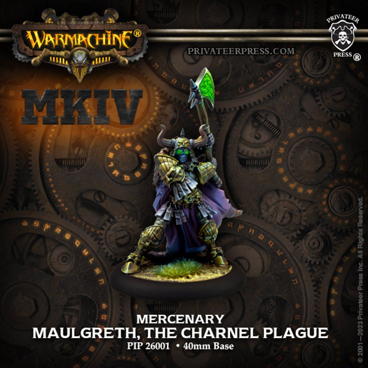 WARMACHINE - MERC: MAULGRETH, THE CHARNEL PLAGUE