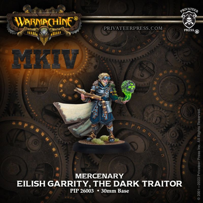 WARMACHINE - MERC: EILISH GARRITY, DARK TRAITOR