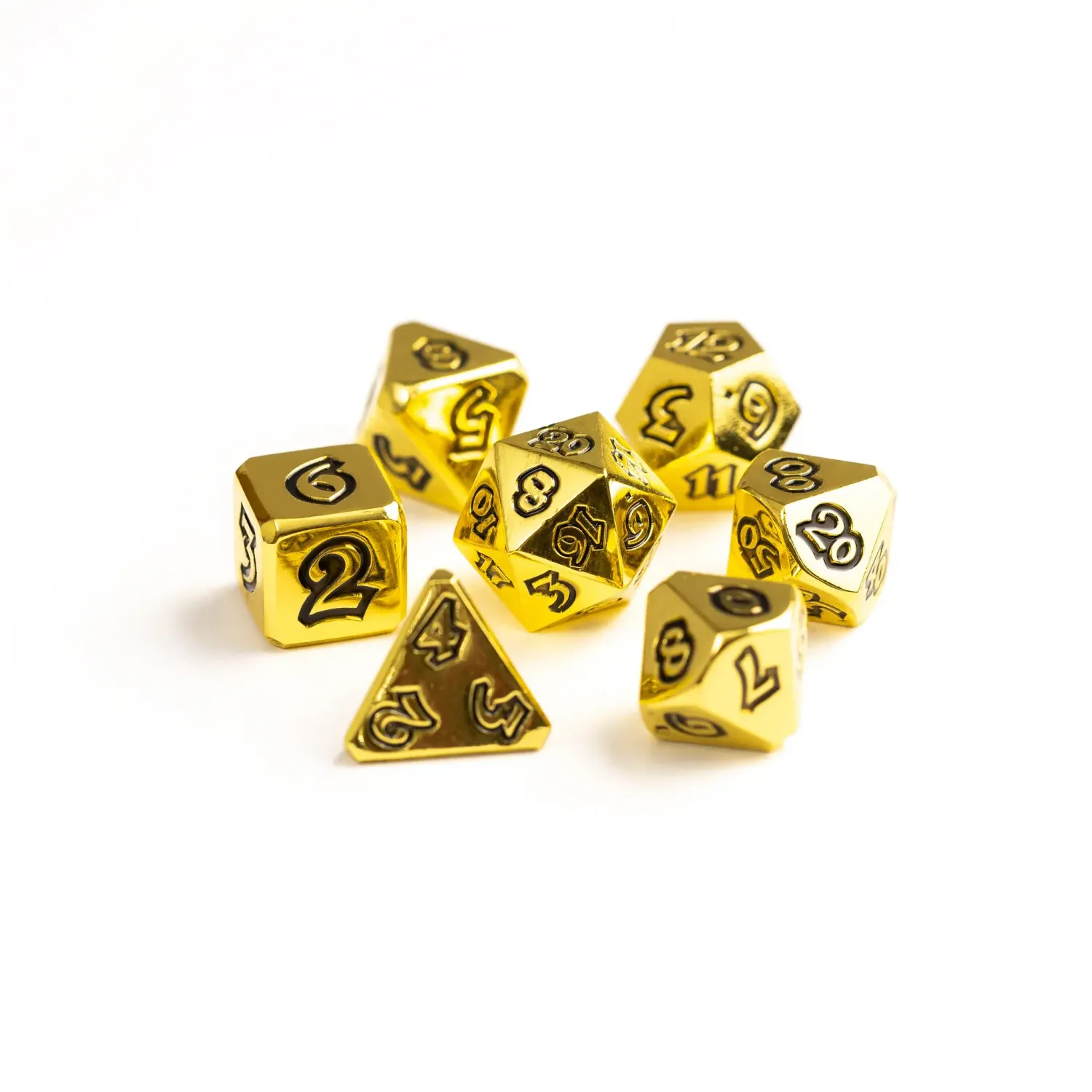dh DICE SET 7 METAL LUMINA DIPLOMAT