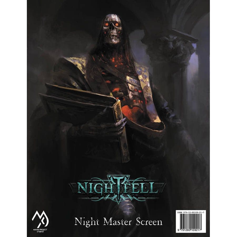 NIGHTFELL RPG: NIGHT MASTER SCREEN