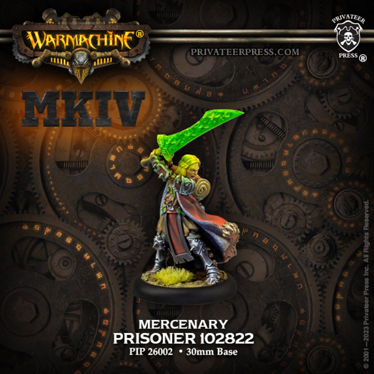 WARMACHINE - MERC: PRISONER 102822
