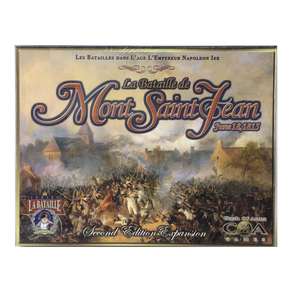 LA BATAILLE DE MONT SAINT JEAN SECOND EDITION EXPANSION