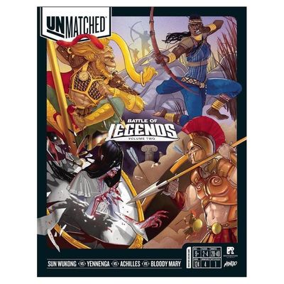 UNMATCHED: BATTLE OF LEGENDS - VOLUME 2 -ACHILLES, YENNENGA, SUN WUKONG, BLOODY MARY