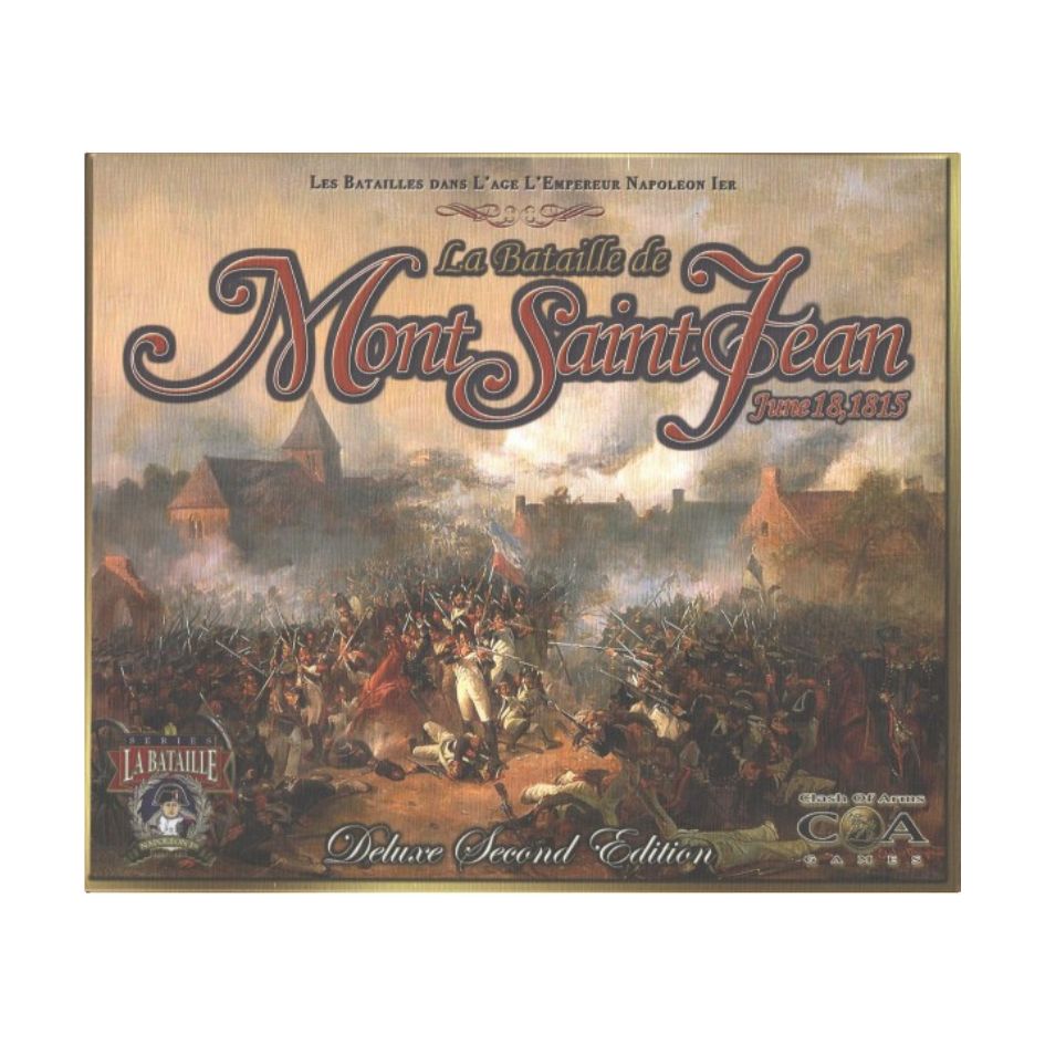 LA BATAILLE DE MONT SAINT JEAN DELUXE SECOND EDITION