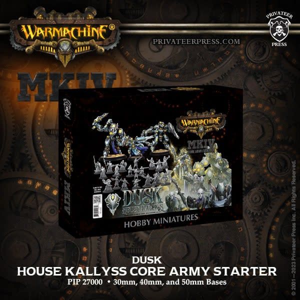 WARMACHINE - DUSK HOUSE KALLYSS: CORE ARMY STARTER