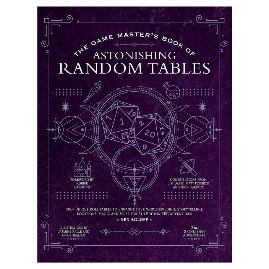 THE GAME MASTER&#39;S BOOK OF ASTONISHING RANDOM TABLES