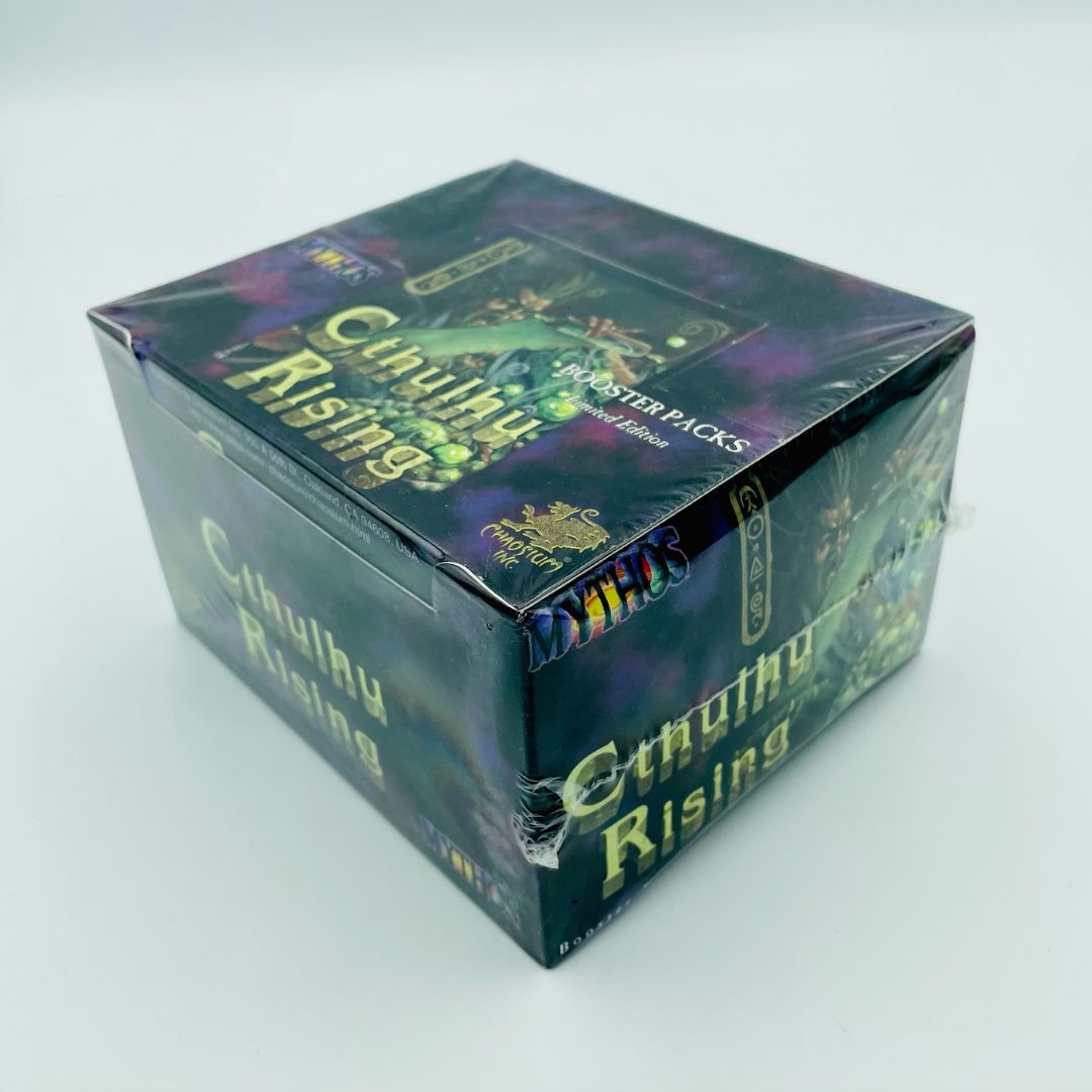MYTHOS CCG: CTHULHU RISING LIMITED ED BOOSTER BOX (1996)
