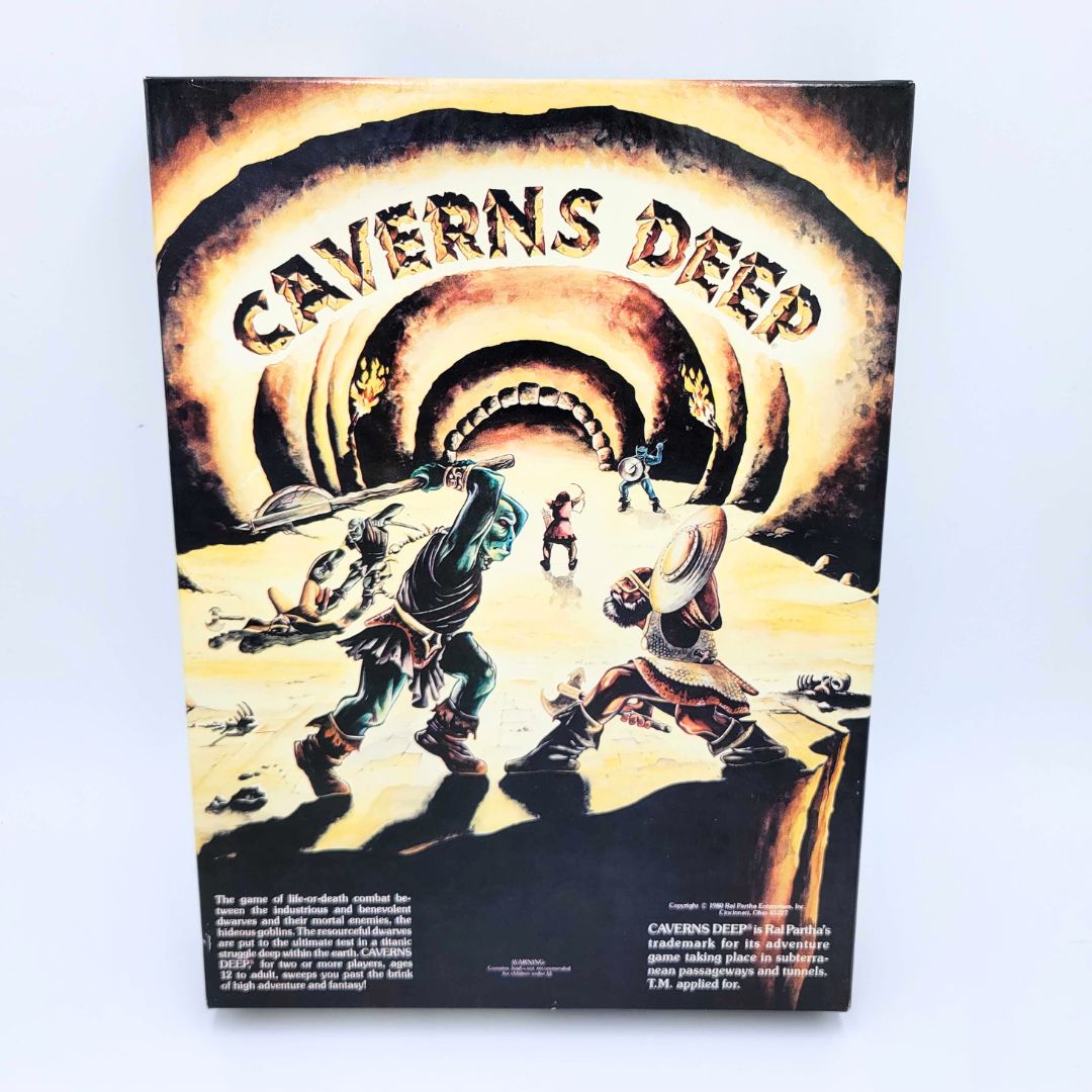 CAVERNS DEEP (1980) - Original shrinkwrap!