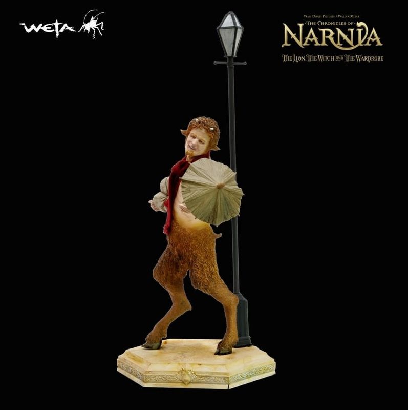 Statue Les Chroniques De Narnia Par Weta Workshop, Résine, Occasion Boîte Abîmée