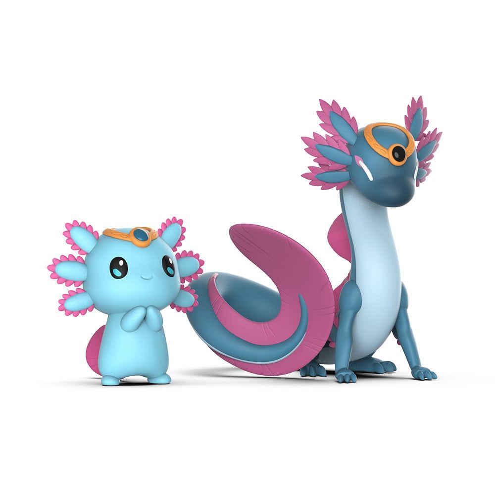 CASTING SHADOWS: VINYL FIGURE SET - FRILL LILYPAD &amp; FRILL THE REGENERATOR