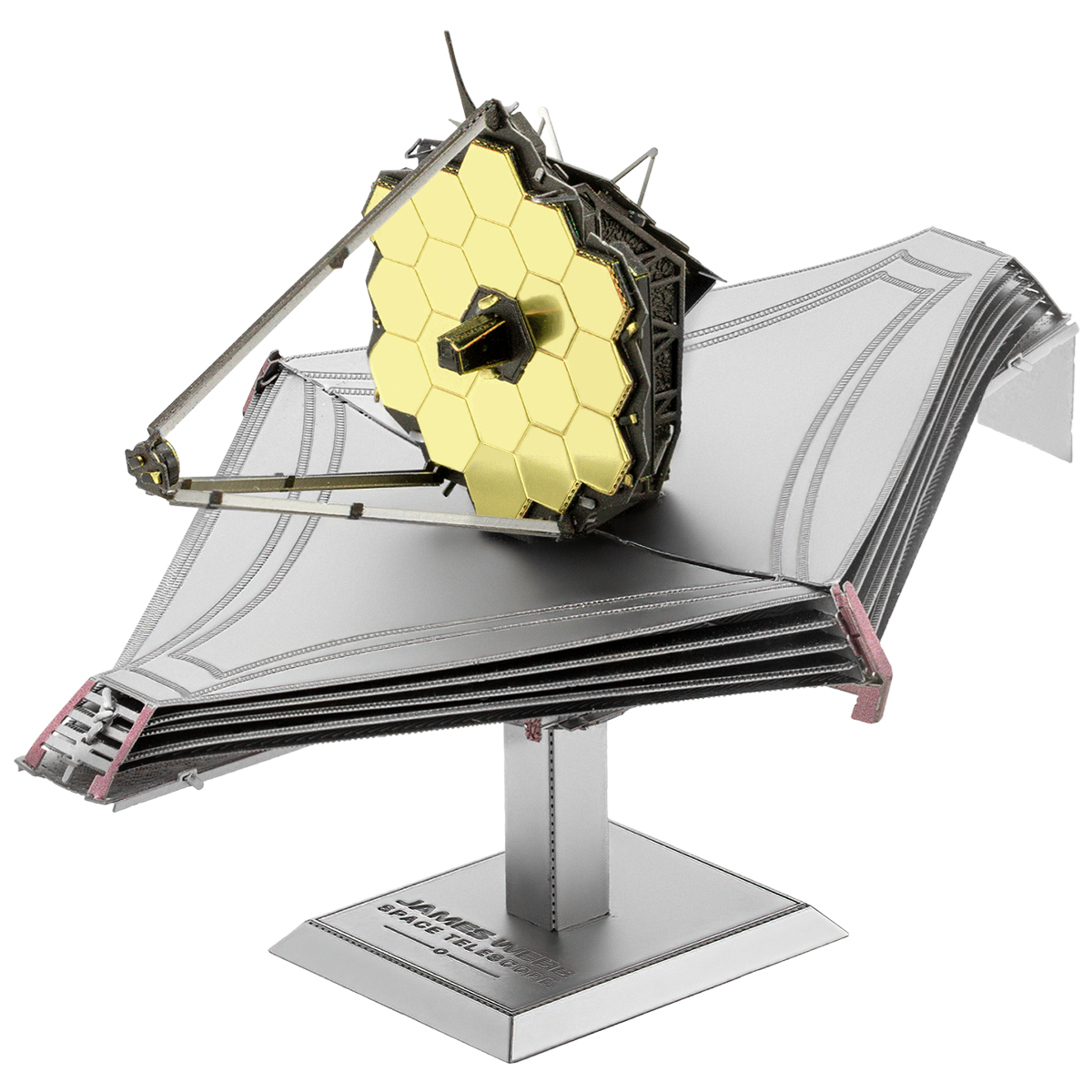 3D METAL EARTH JAMES WEBB SPACE TELESCOPE