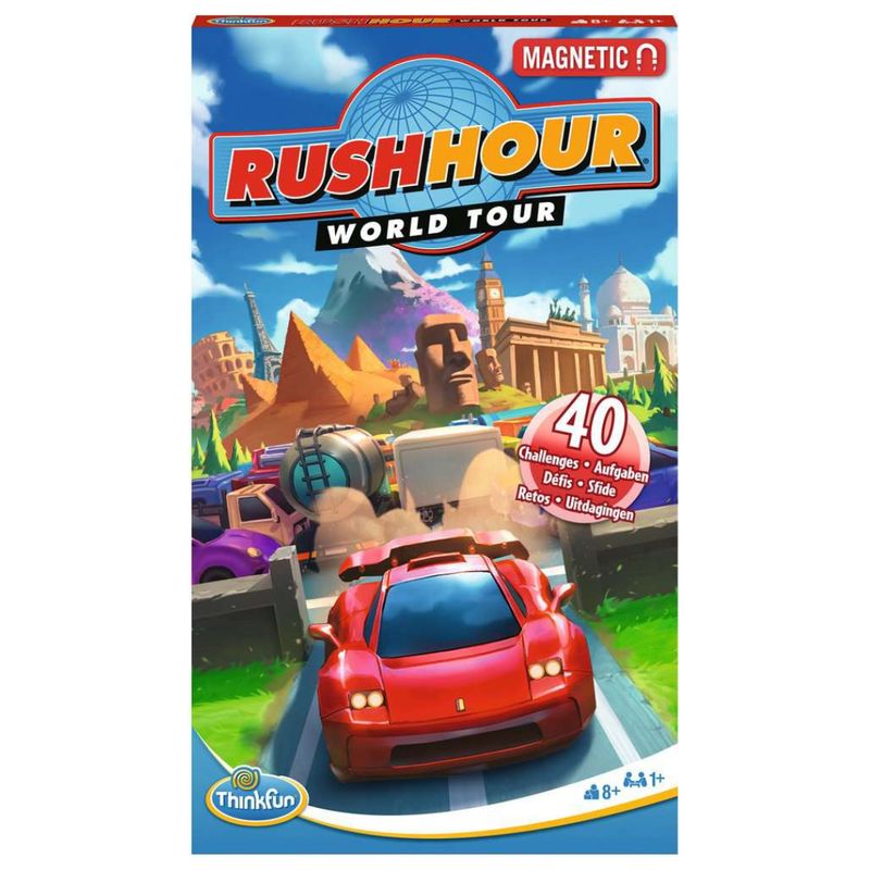 RUSH HOUR INTERNATIONAL MAGNETIC TRAVEL PUZZLE