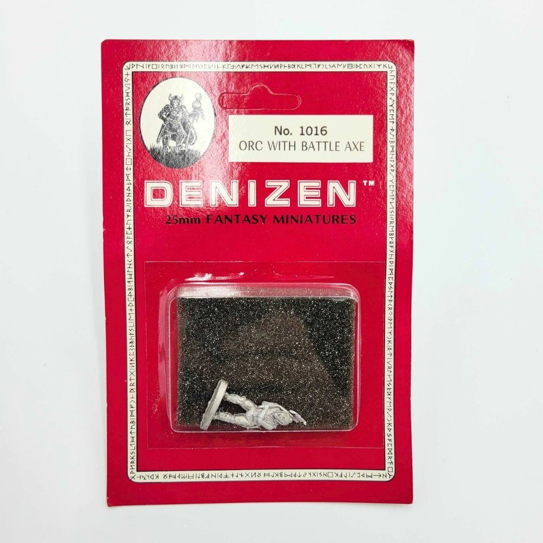DENIZEN - ORC w/ BATTLE AXE